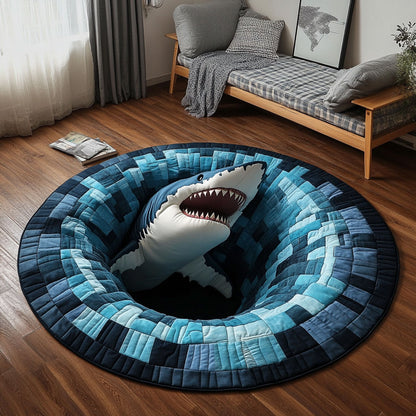 Abyss Bite CP2909005CL Quilted Round Mat