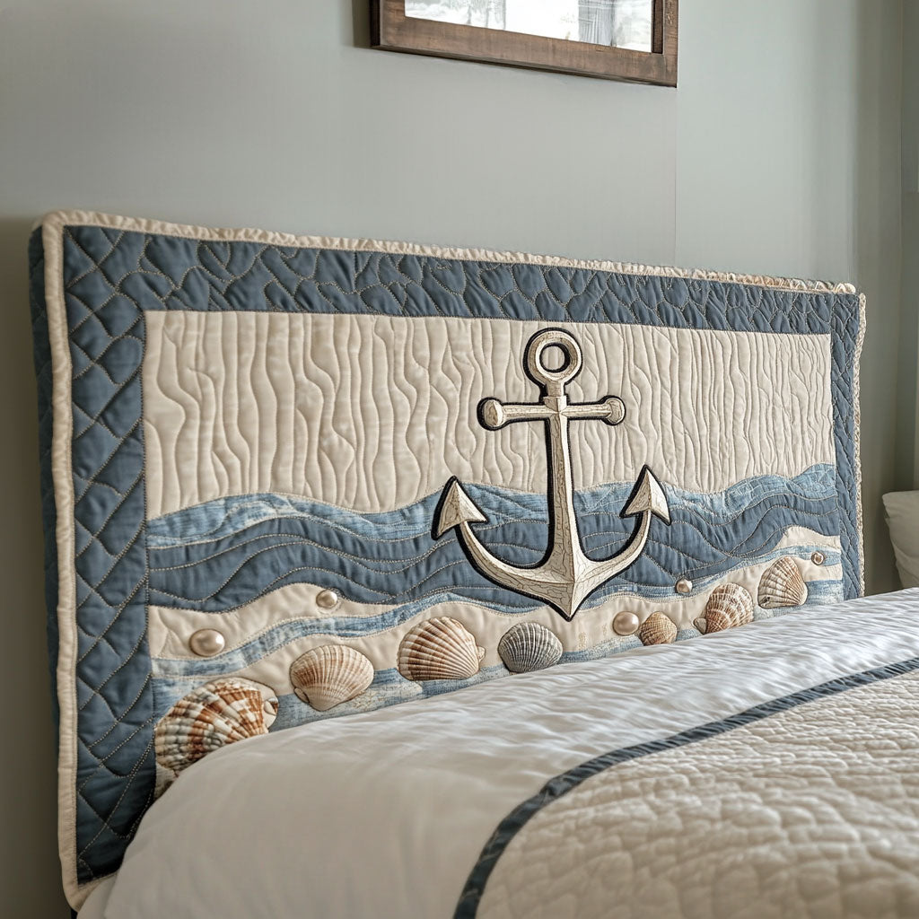 Softwave Anchor WN0501070CL Quilted Headboard Slipcover