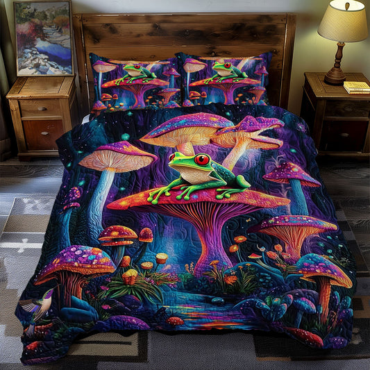 Mushroom Frog WY2311053CL Duvet Cover Set