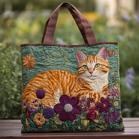 Orange Charm CP2509046CL Quilted Tote Bag