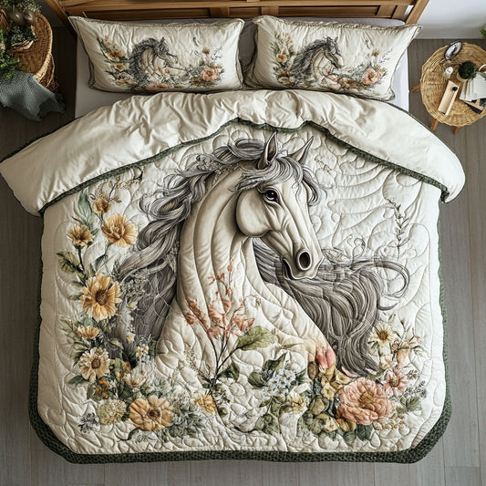 White Horse WY0602057CL Duvet Cover Set