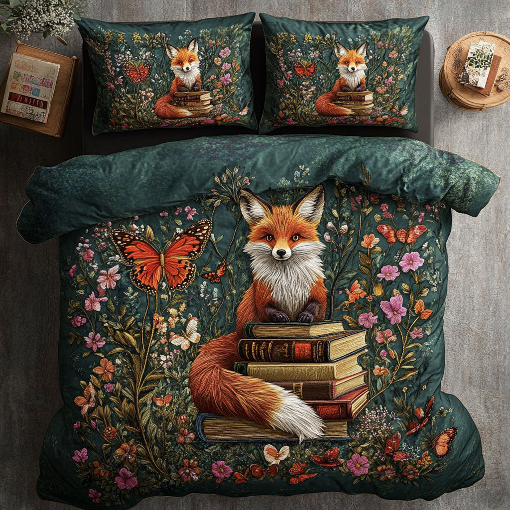 Fox On Books WN0807050CL Duvet Cover Set