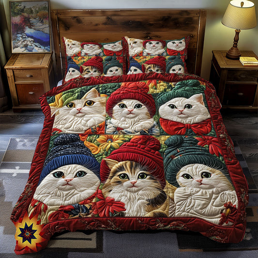 Woolen Cap Cat WY1012090CL Duvet Cover Set