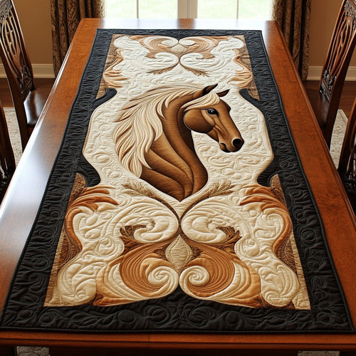 Native Horse WJ2304055CL Quilted Table Runner