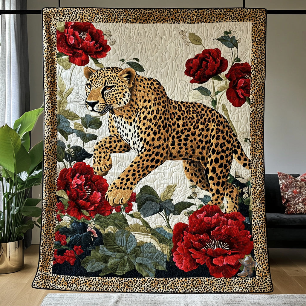 Wild Cheetah WU2210017CL Quilt