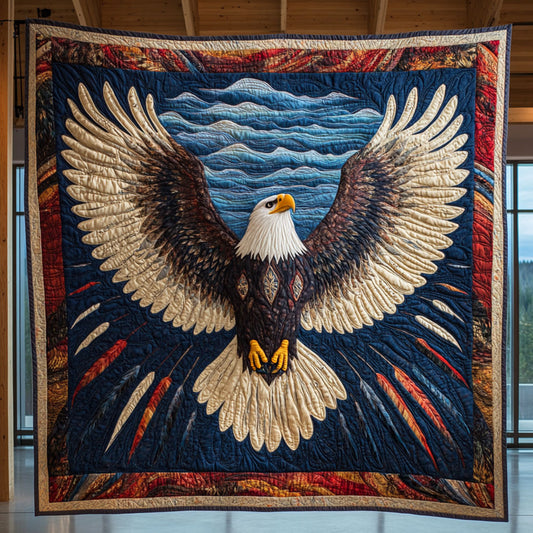 Feathers Of Freedom CP0406025CL Quilt