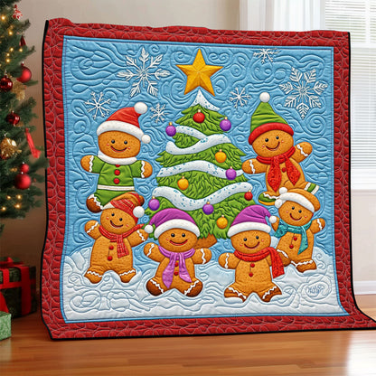 Gingerbread Friends CW1811009CL Quilt