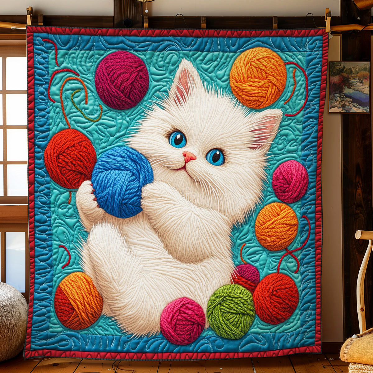 Happy Cat CW1111010CL Quilt
