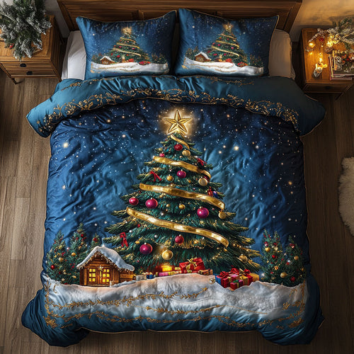 Holiday Tree CW1211072CL Duvet Cover Set