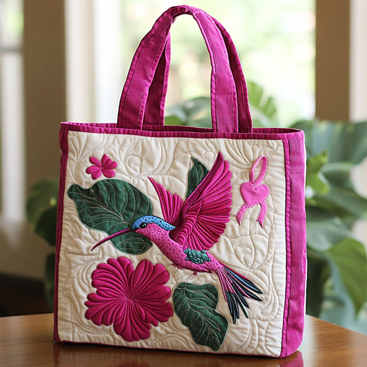 Pink Flight CP2709177CL Quilted Tote Bag