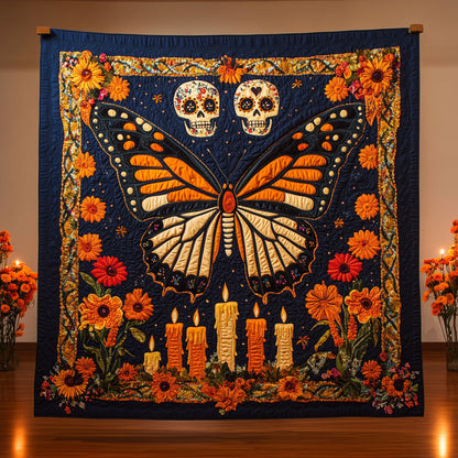 Monarch Calavera Glow CW0910046CL Quilt