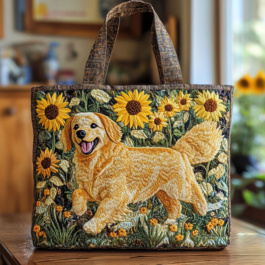 Golden Smile CW3009014CL Quilted Tote Bag