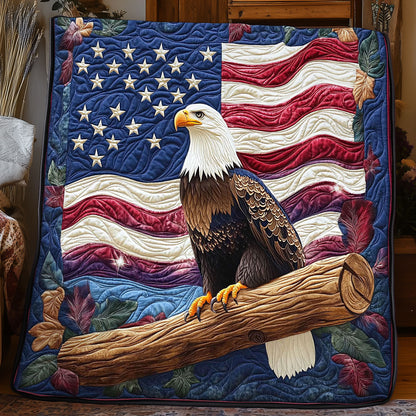 Patriotic Eagle WJ0906008CL Quilt