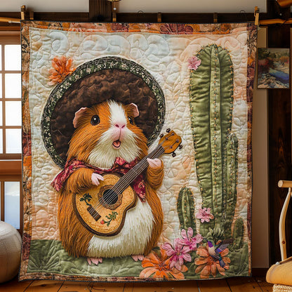 Guinea Pig Serenade WN3110079CL Quilt