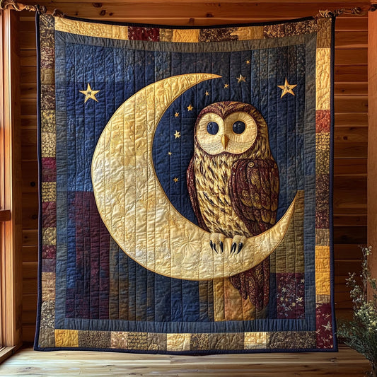 Vintage Owl CP1908015CL Quilt