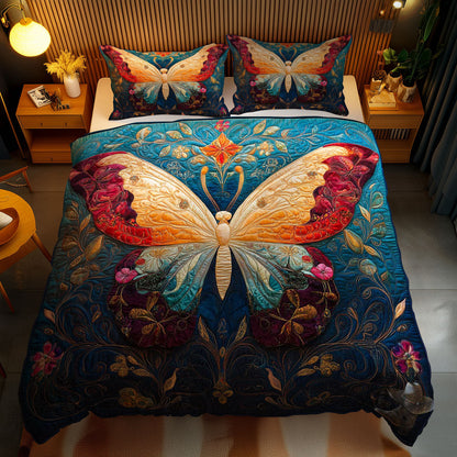 Nature’s Butterfly Symphony WN1612057CL Duvet Cover Set