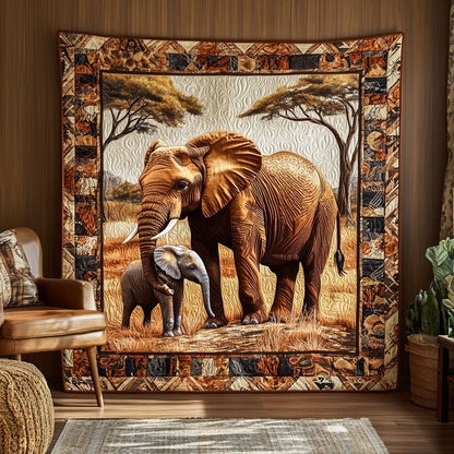 Elephant Hug Of Warmth WN0910018CL Quilt