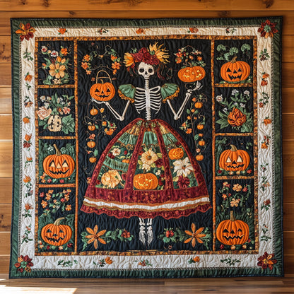 Amber Skeleton Lady WN1908002CL Quilt