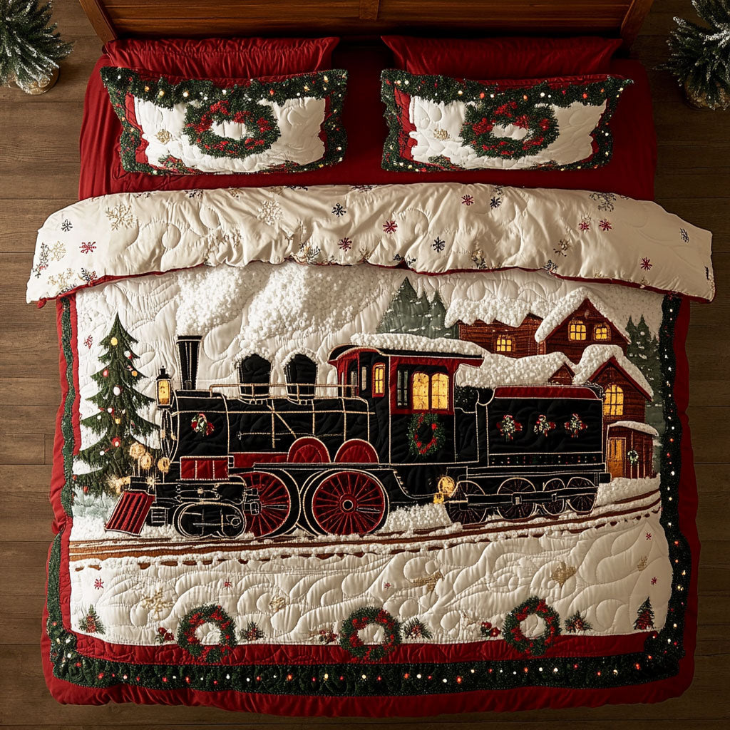 Yuletide Express CP1606012CL Duvet Cover Set