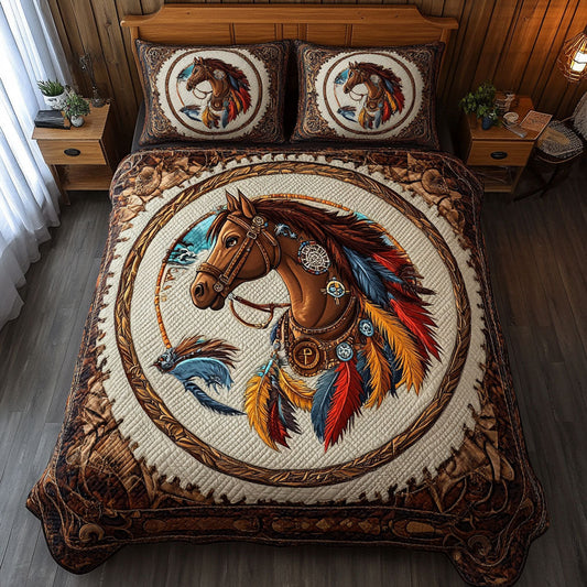 Native Horse WJ2404018CL Duvet Cover Set