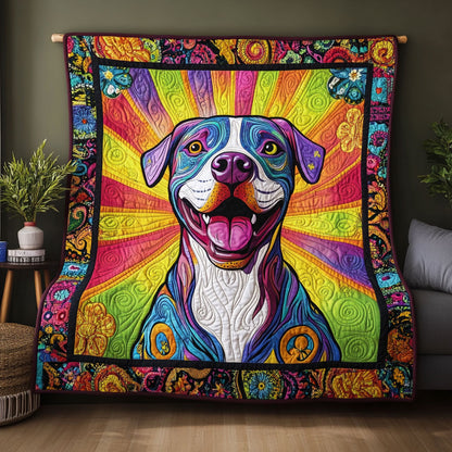 Dog Sunbeam Smile DH2009014CL Quilt