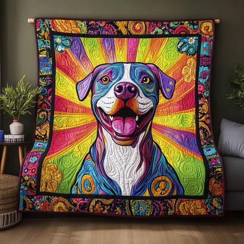Dog Sunbeam Smile DH2009014CL Quilt