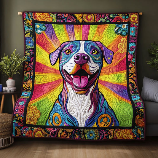 Dog Sunbeam Smile DH2009014CL Quilt