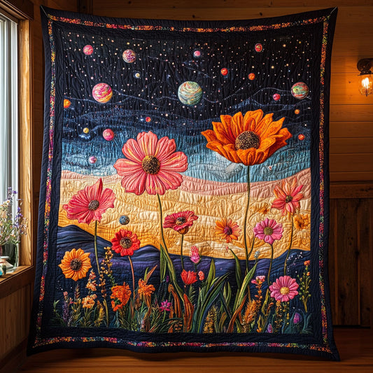 Floral Cosmic Dance CW1107016CL Quilt