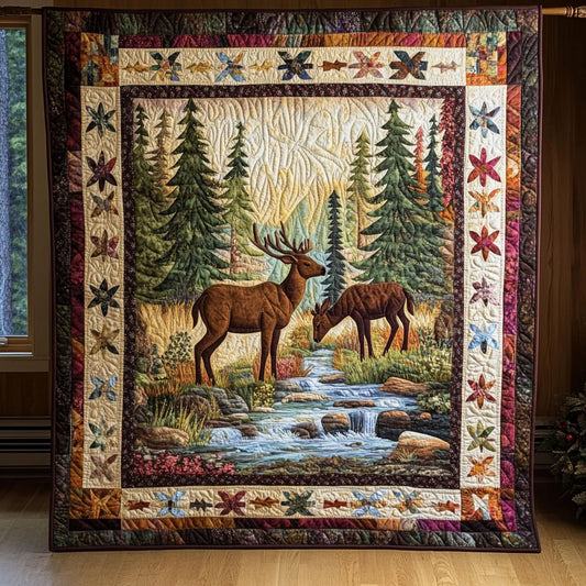 Forest Stream WY1108011CL Quilt