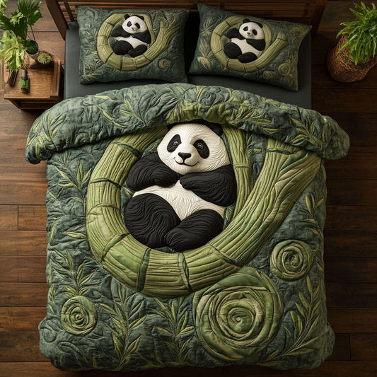 Cozy Home Of Panda WY2403071CL Duvet Cover Set