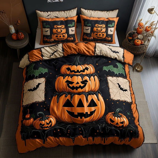 Haunted Pumpkin WN1308063CL Duvet Cover Set