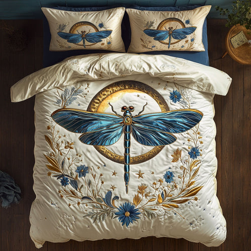 Golden Glow Butterfly CW2409035CL Duvet Cover Set
