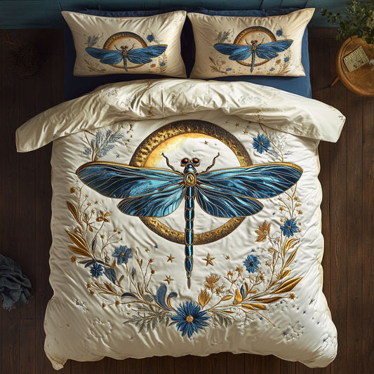 Golden Glow Butterfly CW2409035CL Duvet Cover Set