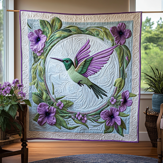 Majestic Hummingbird YR0701030CL Quilt