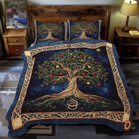 Christmas Tree Of Life WY2711077CL Duvet Cover Set
