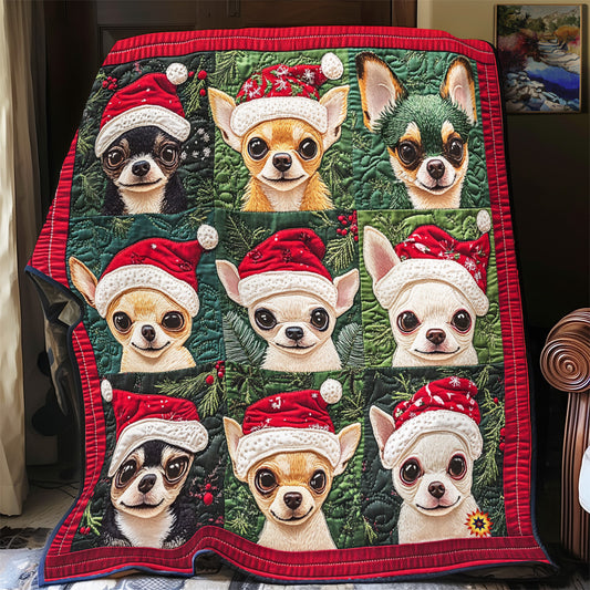 Chihuahua Winter YR2612046CL Quilt