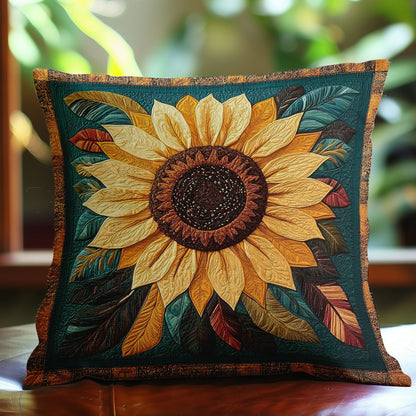 Autumn Sunflower Glow WN1302052CL Quilt Pillow Case