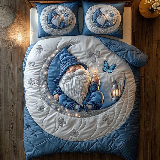 Midnight Gnome Charm WY2406059CL Duvet Cover Set
