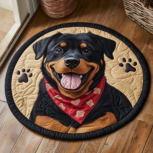 Happy Friend CP2605007CL Quilted Round Mat
