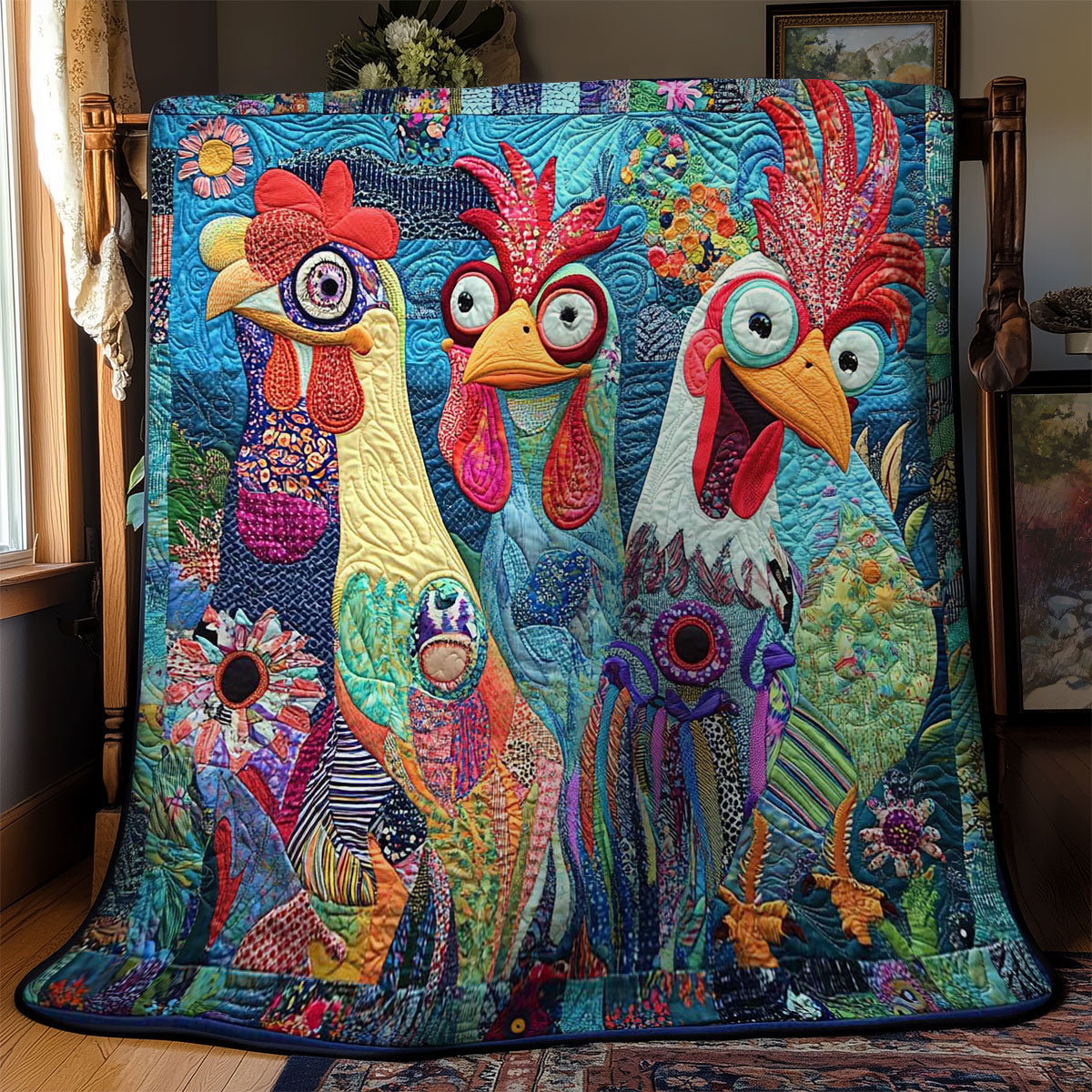 Funky Chicken WN0403003CL Quilt