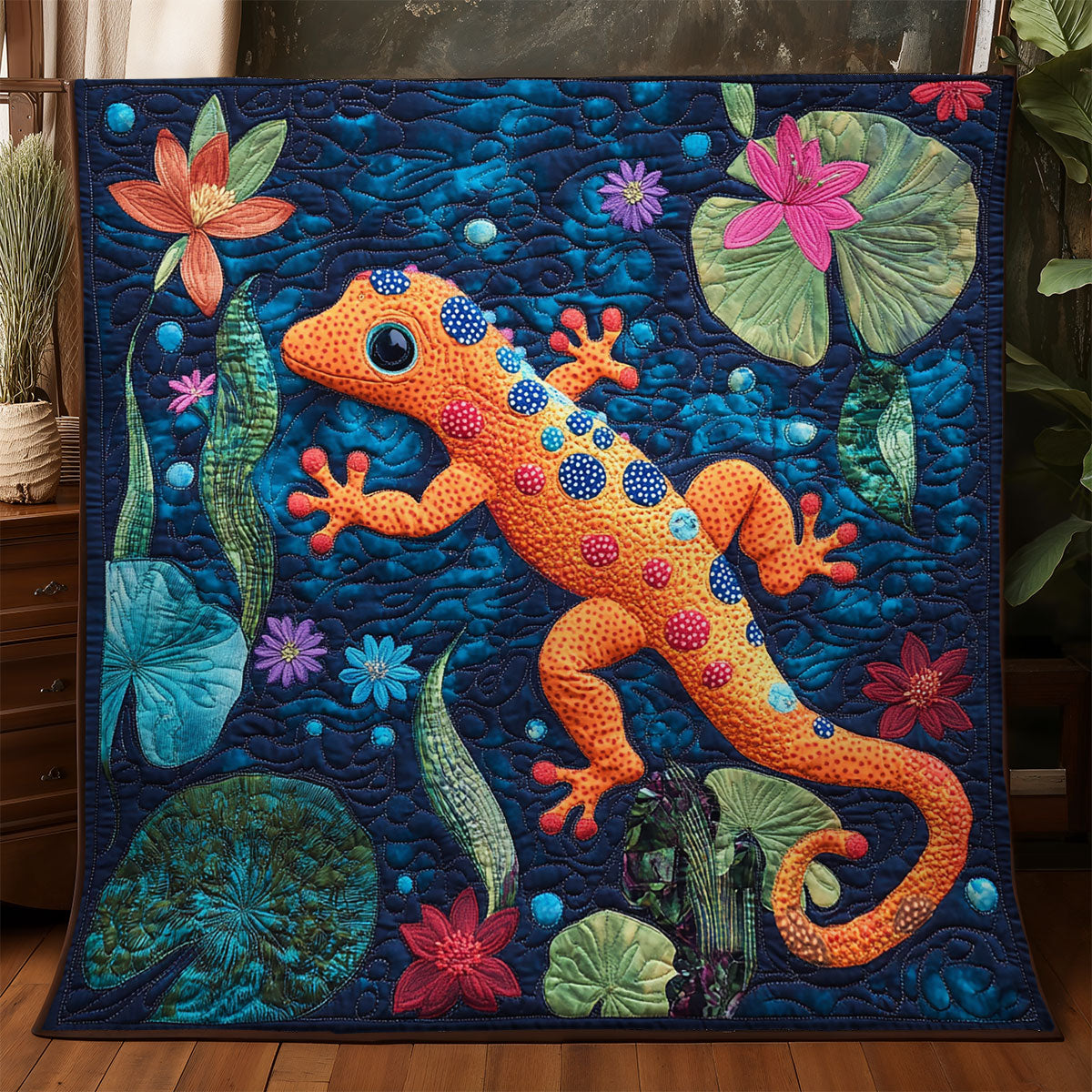 Vibrant Lizzard WX0406057CL Quilt