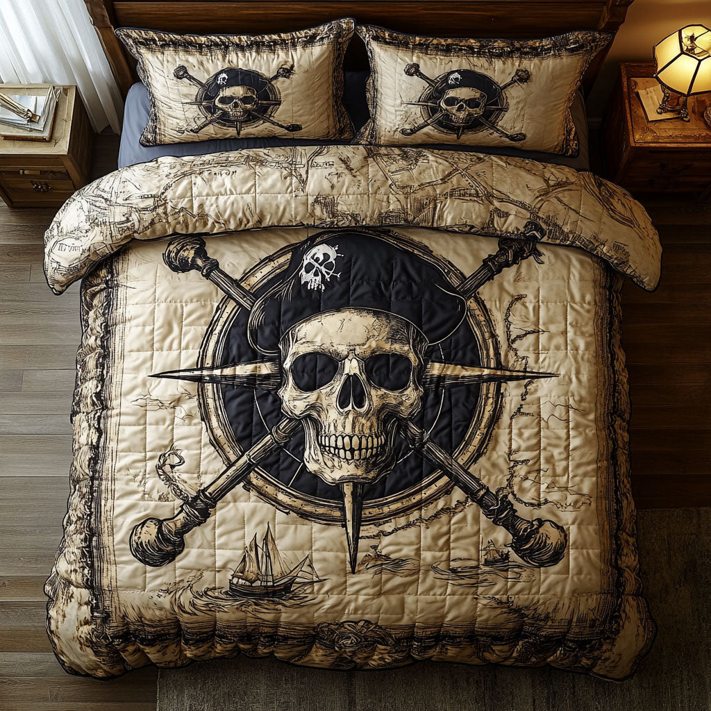 Black Skull CP2108116CL Duvet Cover Set