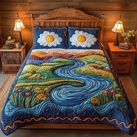 The Scenic Stitch CM1605039CL Duvet Cover Set