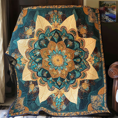 Majestic Flower WY2702087CL Quilt