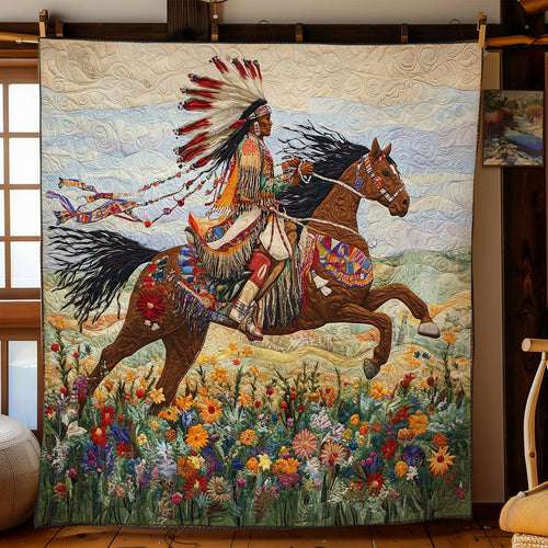 Native American Sunset Journey WN2403085CL Quilt
