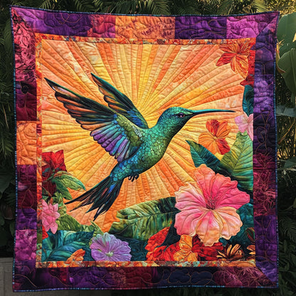 Tropical Hummingbird Flight DH3009033CL Quilt