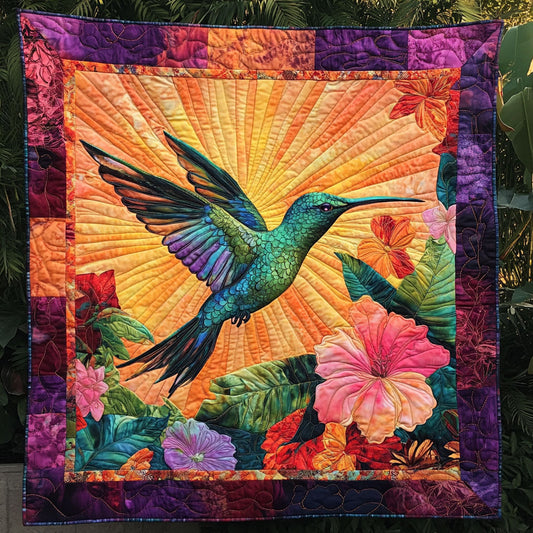 Tropical Hummingbird Flight DH3009033CL Quilt