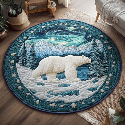 Northern Lights WY2203008CL Quilted Round Mat
