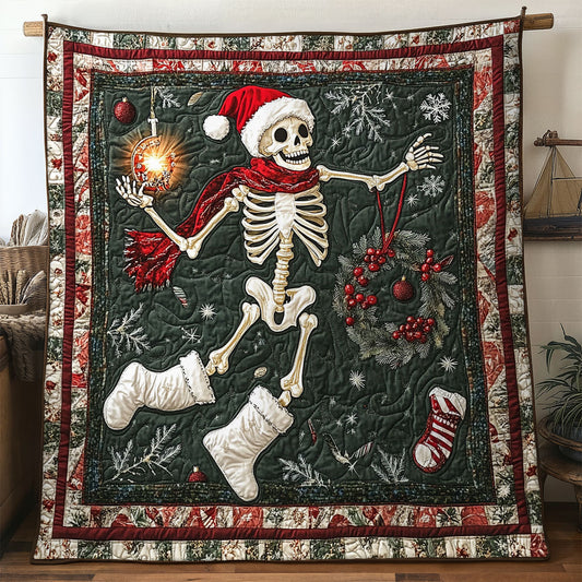 Merry Skeleton Parade WN1107040CL Quilt