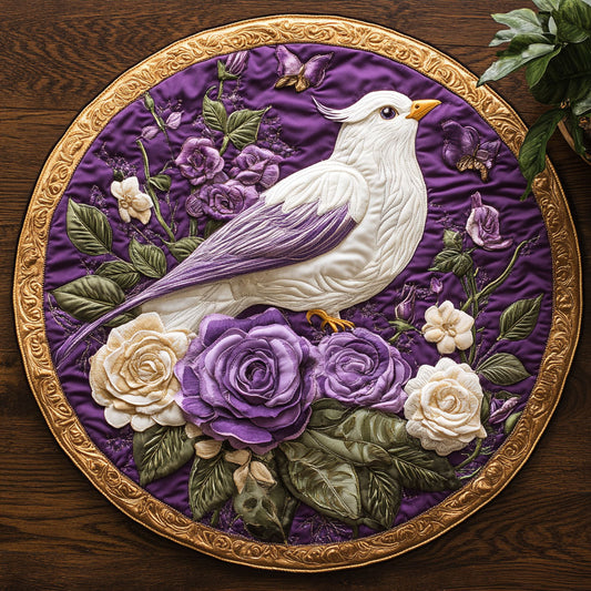 Feathered Friends CM0605023CL Quilted Round Mat
